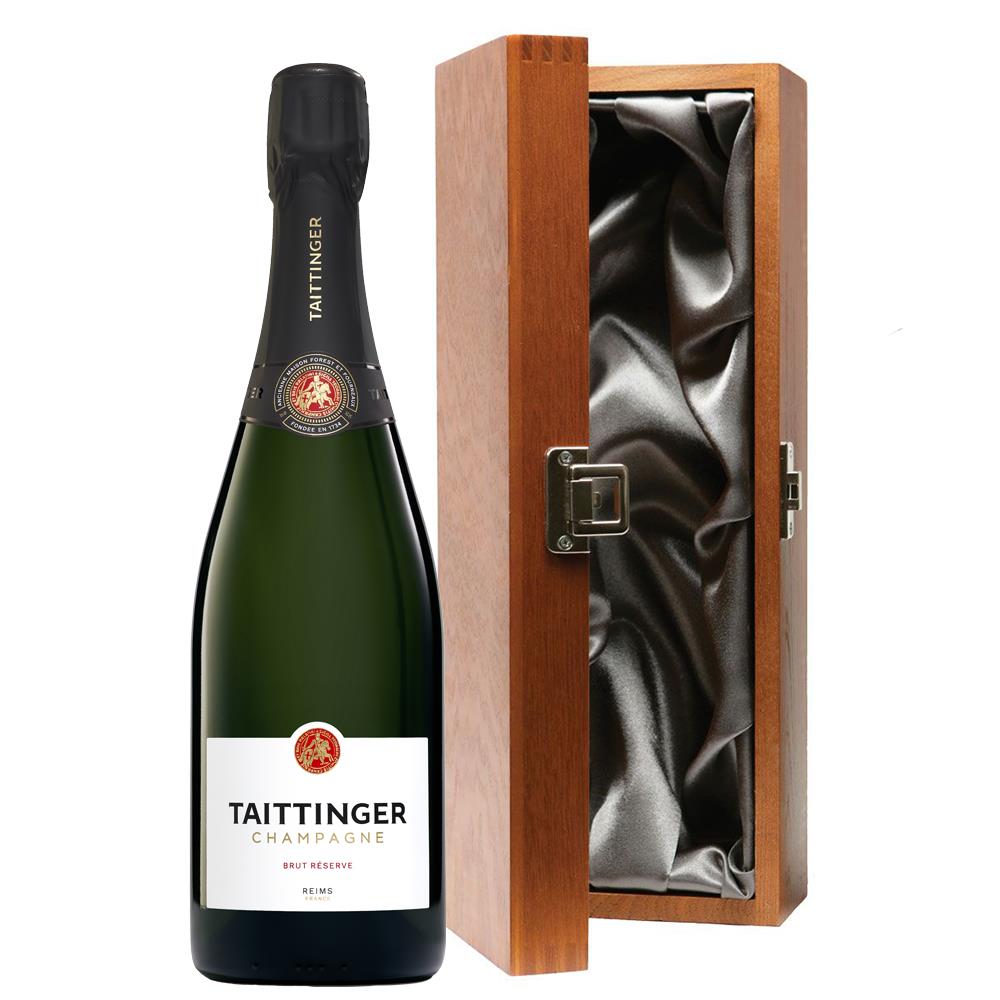 Taittinger Brut Reserve Champagne 75cl in Luxury Gift Box